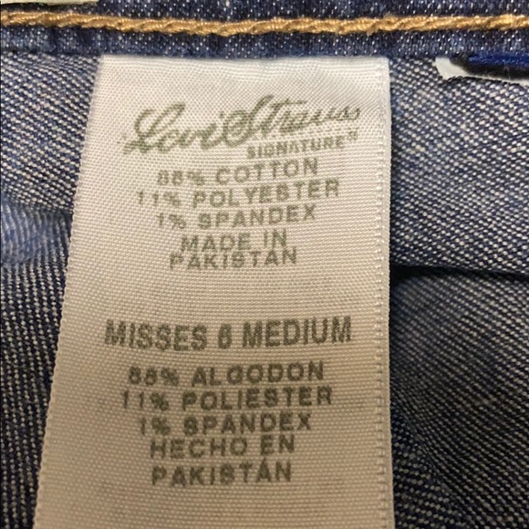 🎉HP🎉Levi’s Stretch Mid Rise Straight Leg - Picture 5 of 8